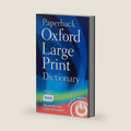 Paperback Oxford Large Print Dictionary by Oxford Languages