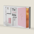 The Jesus Bible, NIV Edition, Leathersoft over Board, Pink, Comfort Print: Sixty-Six Books. One Story. All About One Name. by Zondervan