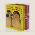 Boxed Set (Bright Baby Touch and Feel): On the Farm, Baby Animals, At the Zoo and Perfect Pets by Roger Priddy