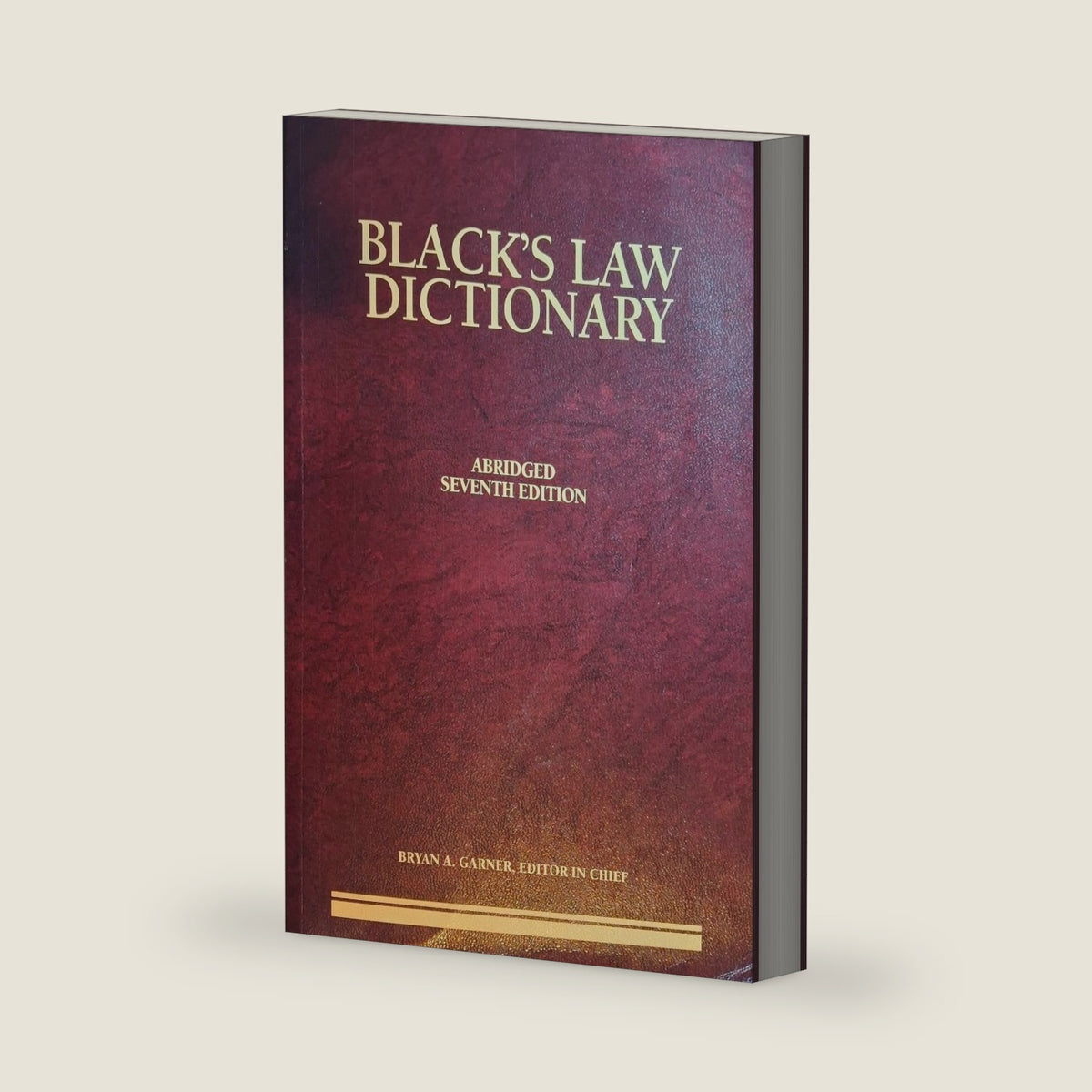 Blacks Law Dictionary, 7th Edition by Henry Campbell Black