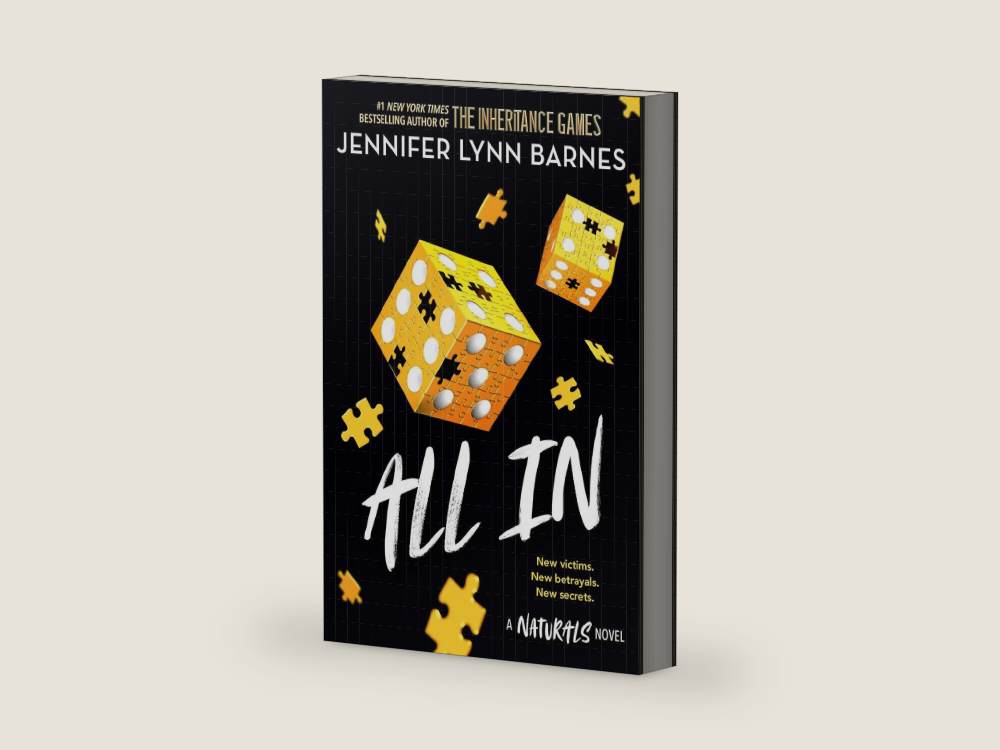 All In (The Naturals, 3) by Jennifer Lynn Barnes | barcode:9780316540841 | source:9780316540841-right-three-quarter.jpg