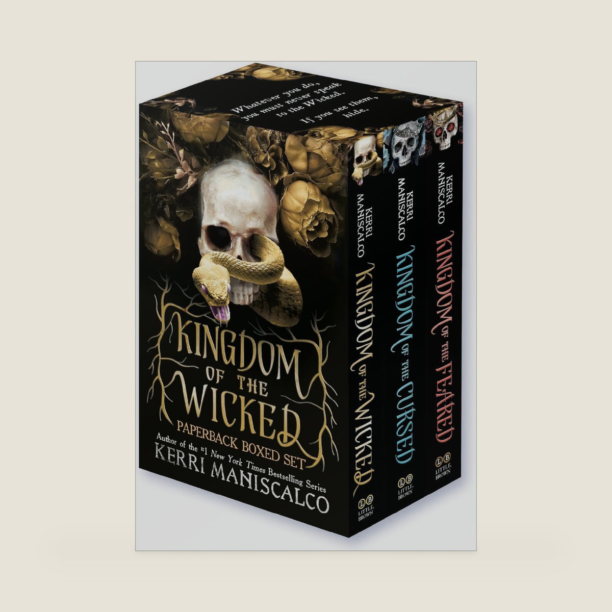 Kingdom of the Wicked Paperback Boxed Set by Kerri Maniscalco
