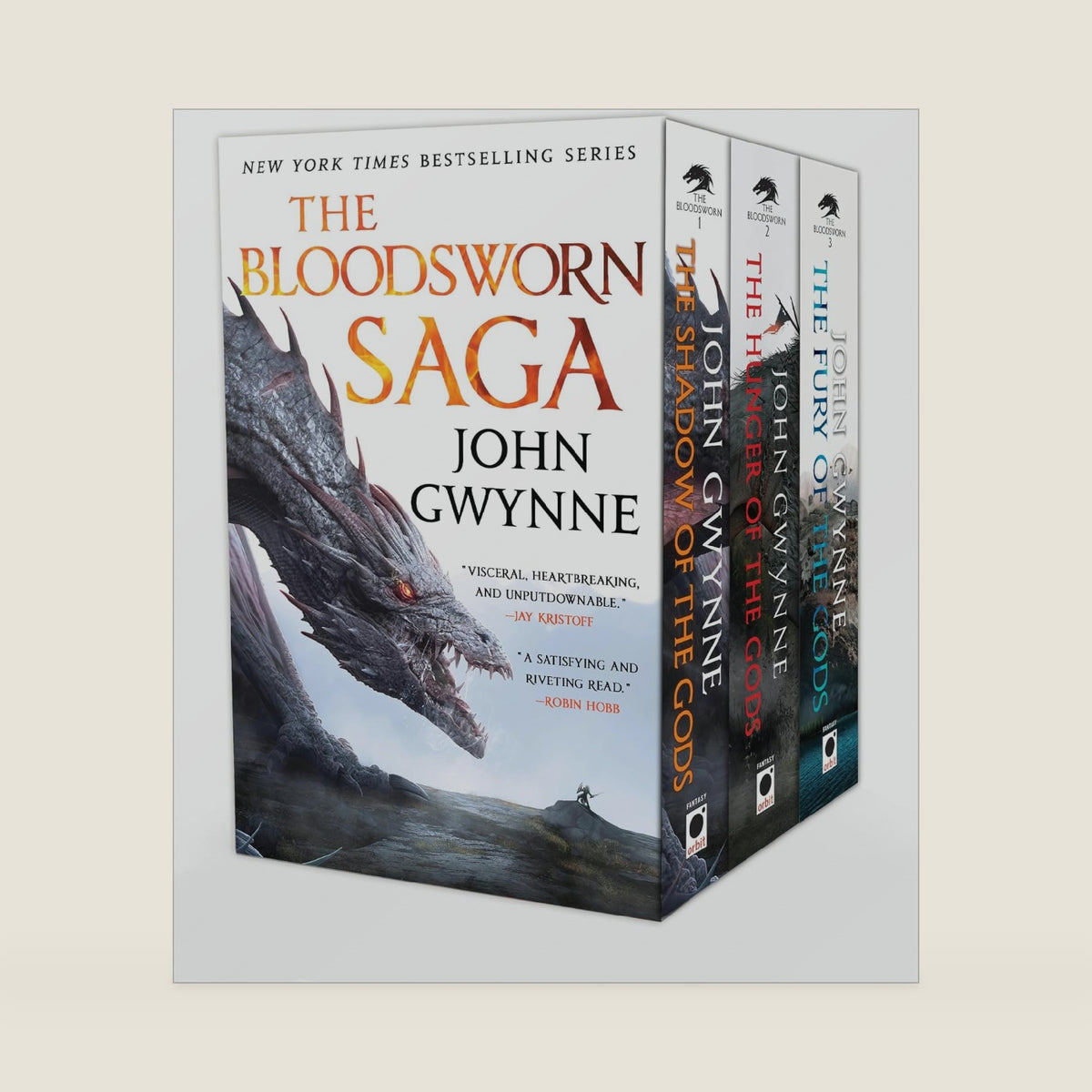 The Bloodsworn Saga Boxed Set: The Shadow of the Gods, The Hunger of the Gods, The Fury of the Gods by John Gwynne