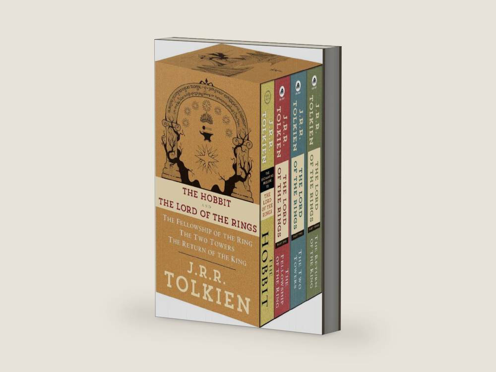 J.R.R. Tolkien 4-Book Boxed Set: The Hobbit and The Lord of the Rings: The Hobbit, The Fellowship of the Ring, The Two Towers, The Return of the King by J.R.R. Tolkien | barcode:9780345538376 | source:9780345538376.jpg