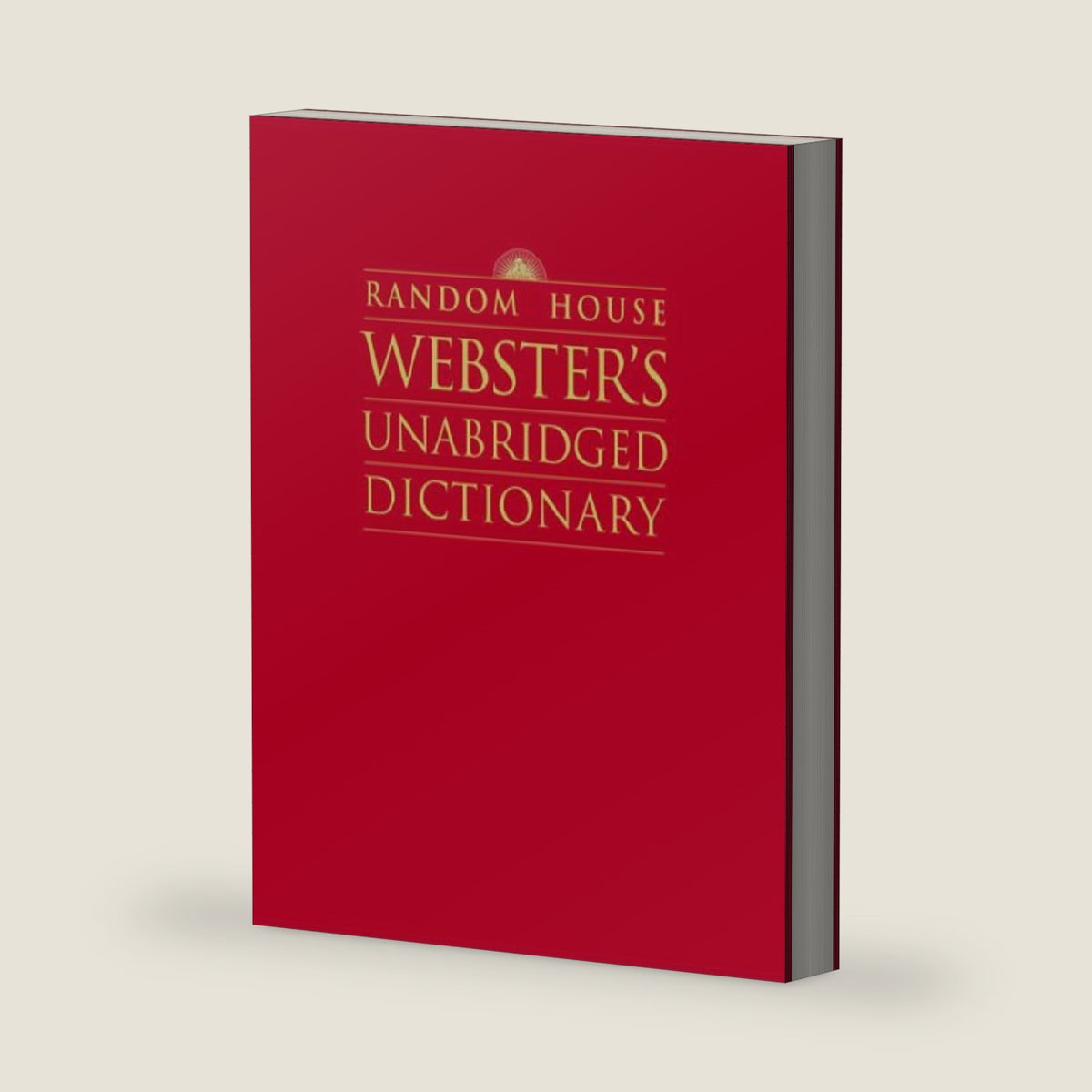 Random House Webster's Unabridged Dictionary, Deluxe Edition by Random House
