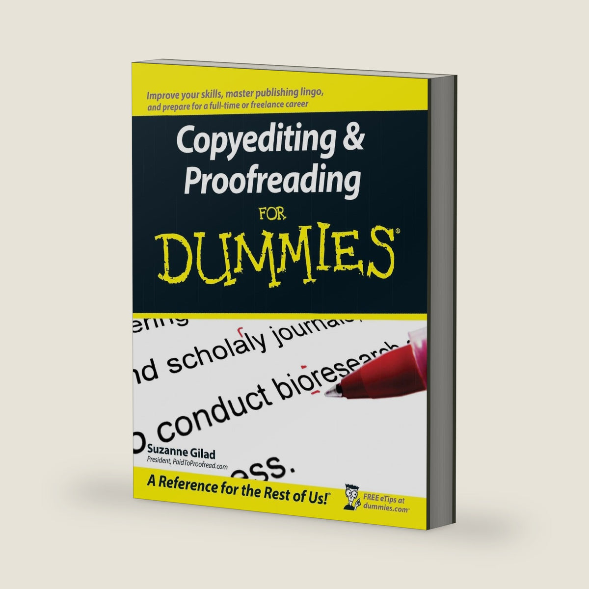 Copyediting and Proofreading For Dummies (For Dummies Series) by Suzanne Gilad