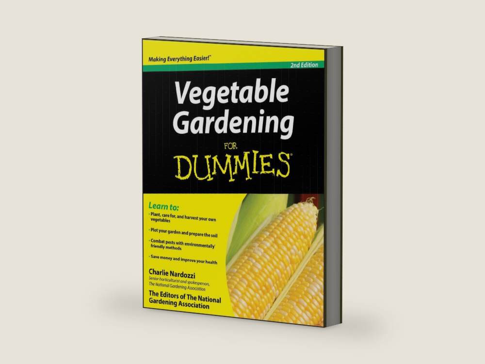 Vegetable Gardening for Dummies (For Dummies Series) by Charlie Nardozzi | barcode:9780470498705 | source:9780470498705-right-three-quarter.jpg