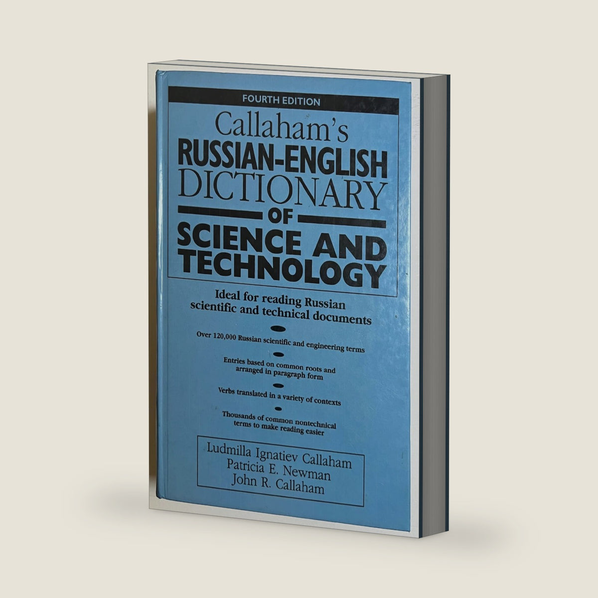 Callaham's Russian-English Dictionary of Science and Technology by Ludmilla Ignatiev Callaham