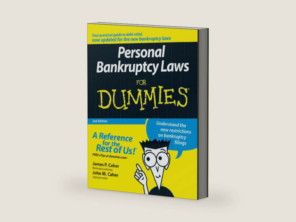 Personal Bankruptcy Laws For Dummies (For Dummies Series) by James P. Caher | barcode:9780471773801 | source:9780471773801.jpg