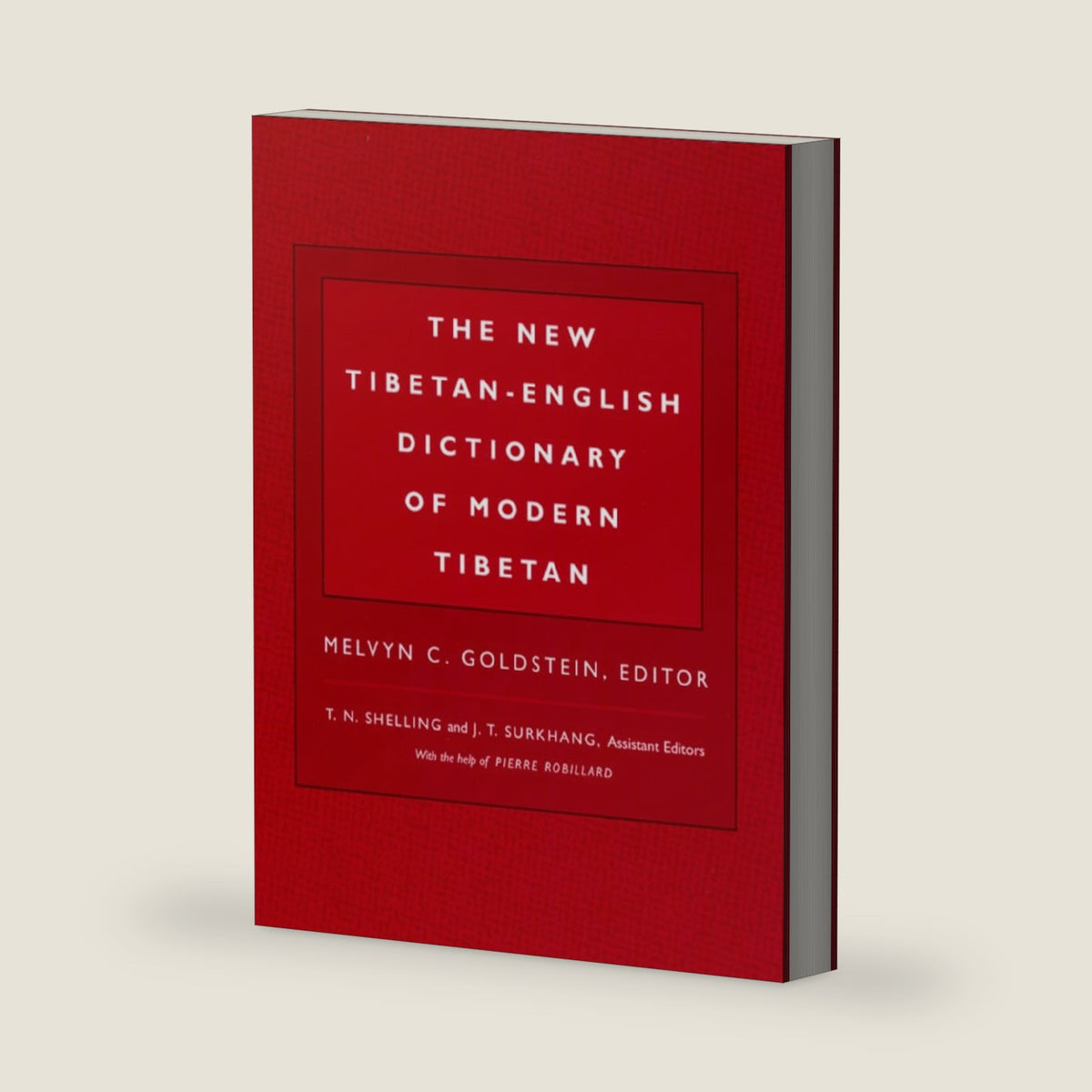 The New Tibetan-English Dictionary of Modern Tibetan by Melvyn C. Goldstein