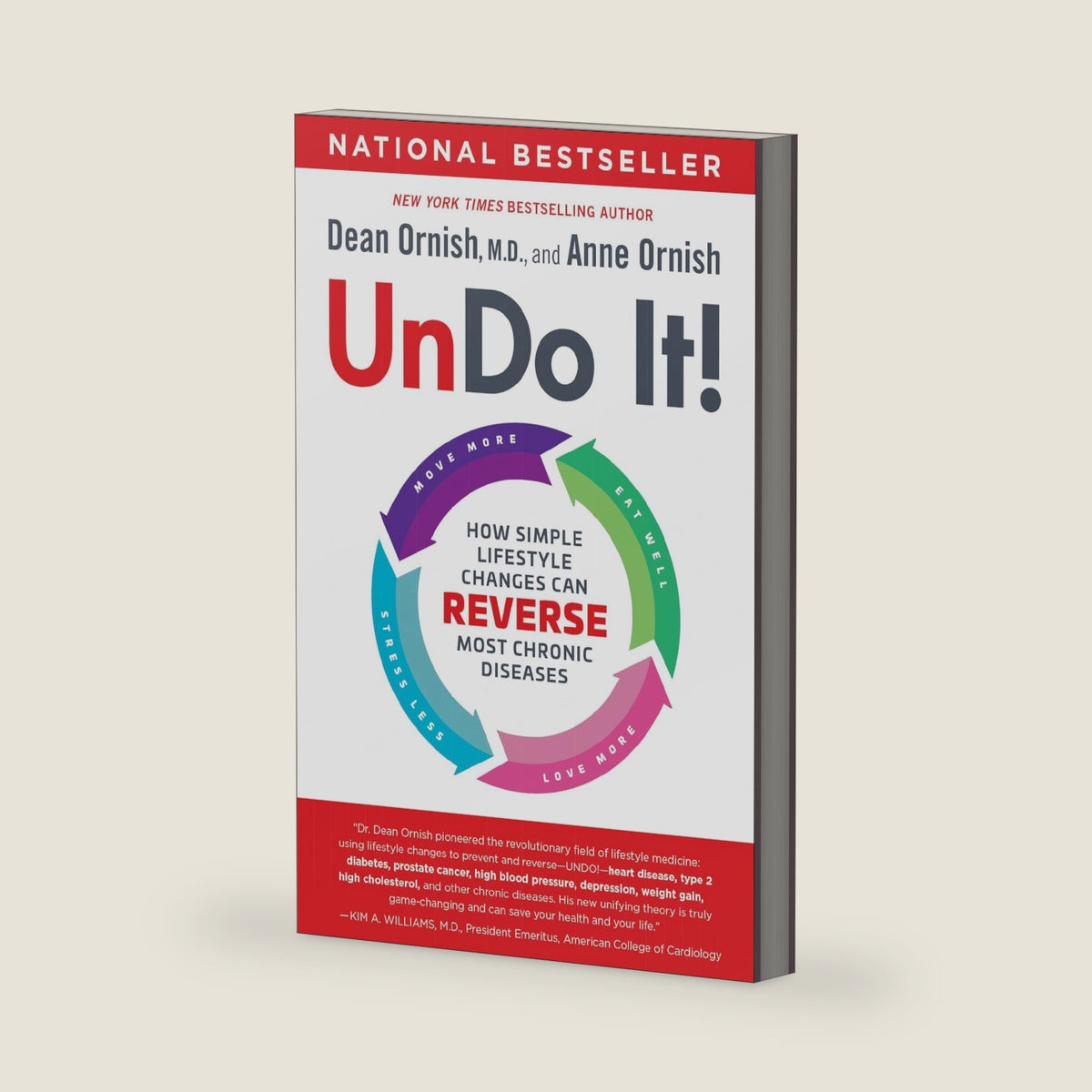 Undo It!: How Simple Lifestyle Changes Can Reverse Most Chronic Diseases by Dean Ornish M.D.
