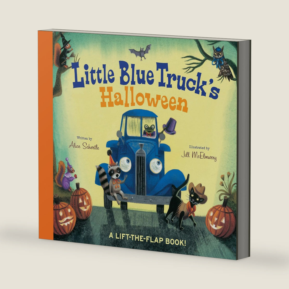 Little Blue Truck's Halloween: A Fun And Interactive Lift-the-Flap Book For Kids Celebrating Halloween With Little Blue Truck And Friends by Alice Schertle