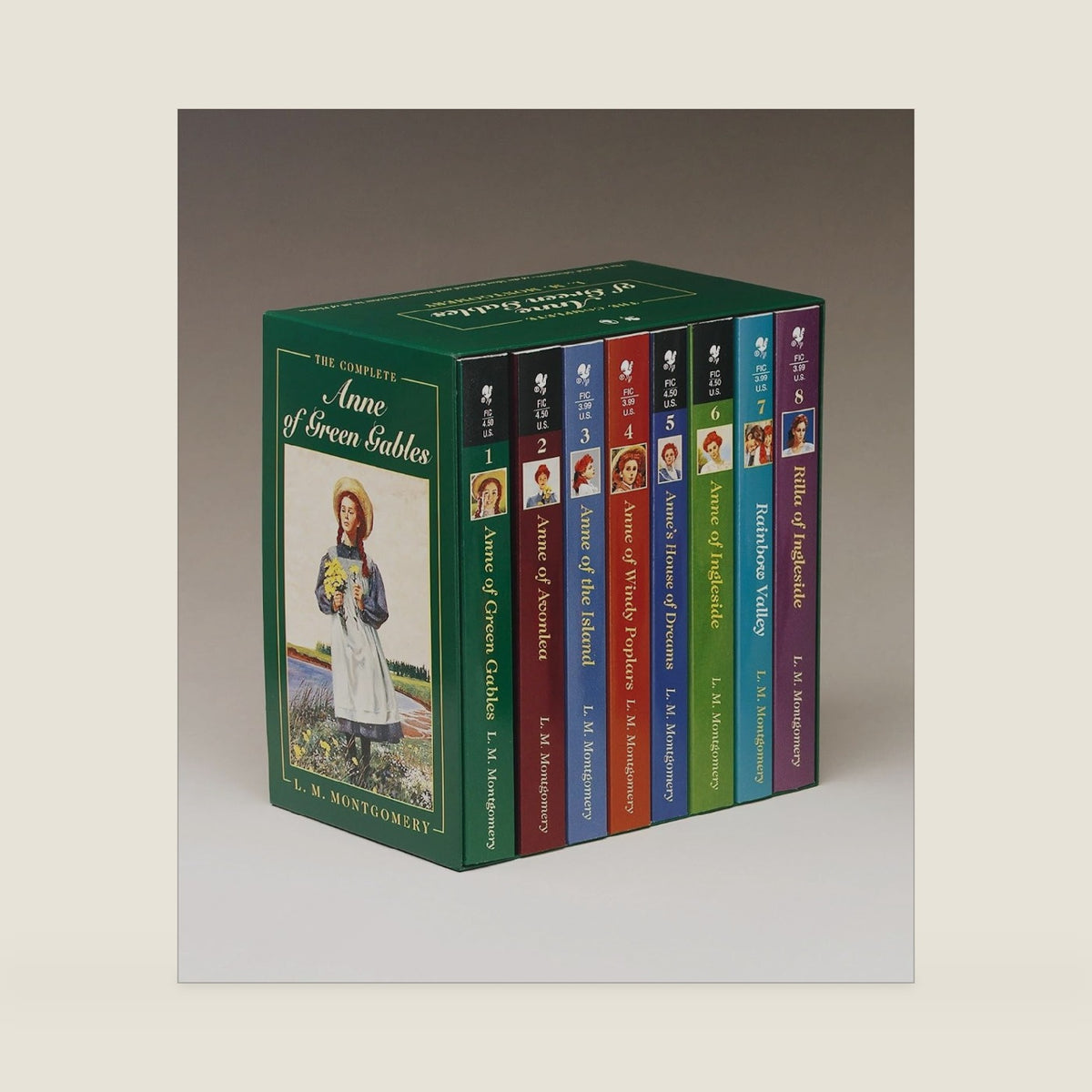 Anne of Green Gables, Complete 8-Book Box Set by L. M. Montgomery
