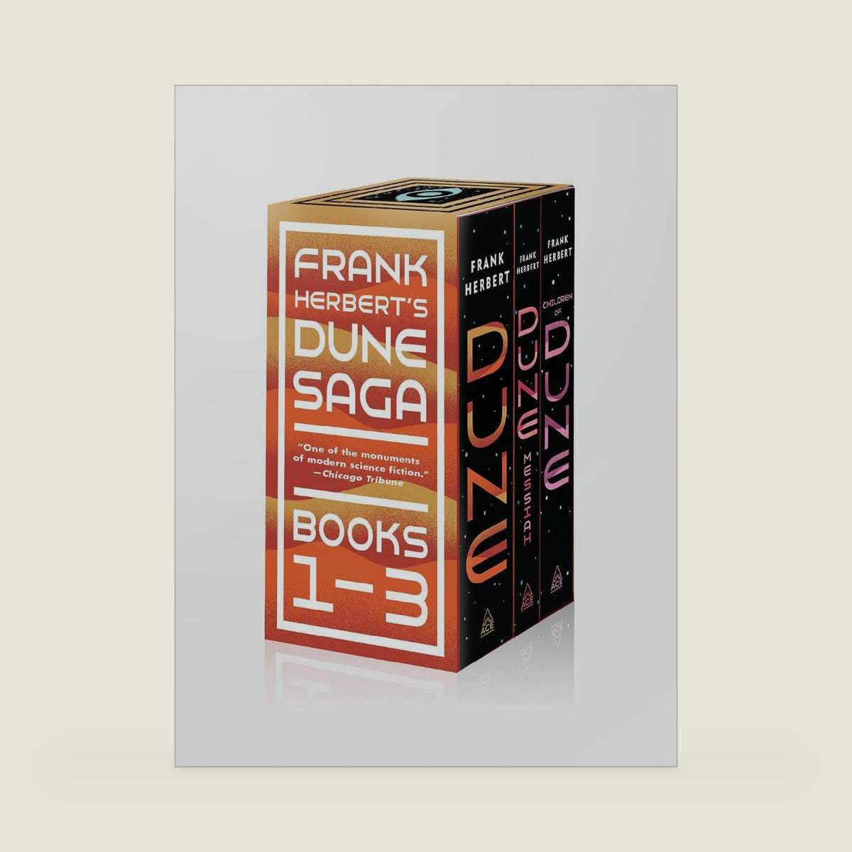 Frank Herbert's Dune Saga 3-Book Boxed Set: Dune, Dune Messiah, and Children of Dune by Frank Herbert
