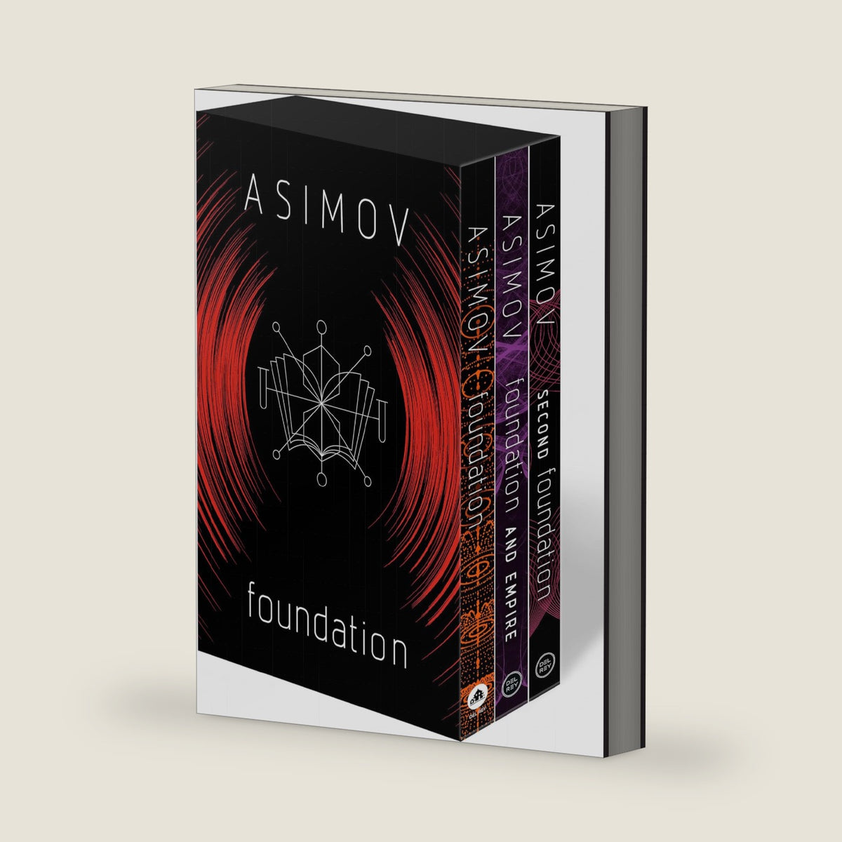 Foundation 3-Book Boxed Set: Foundation, Foundation and Empire, Second Foundation by Isaac Asimov