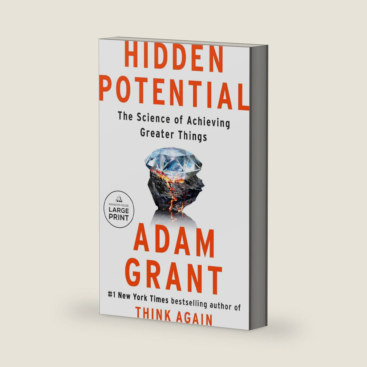 Hidden Potential: The Science of Achieving Greater Things (Random House Large Print) by Adam Grant