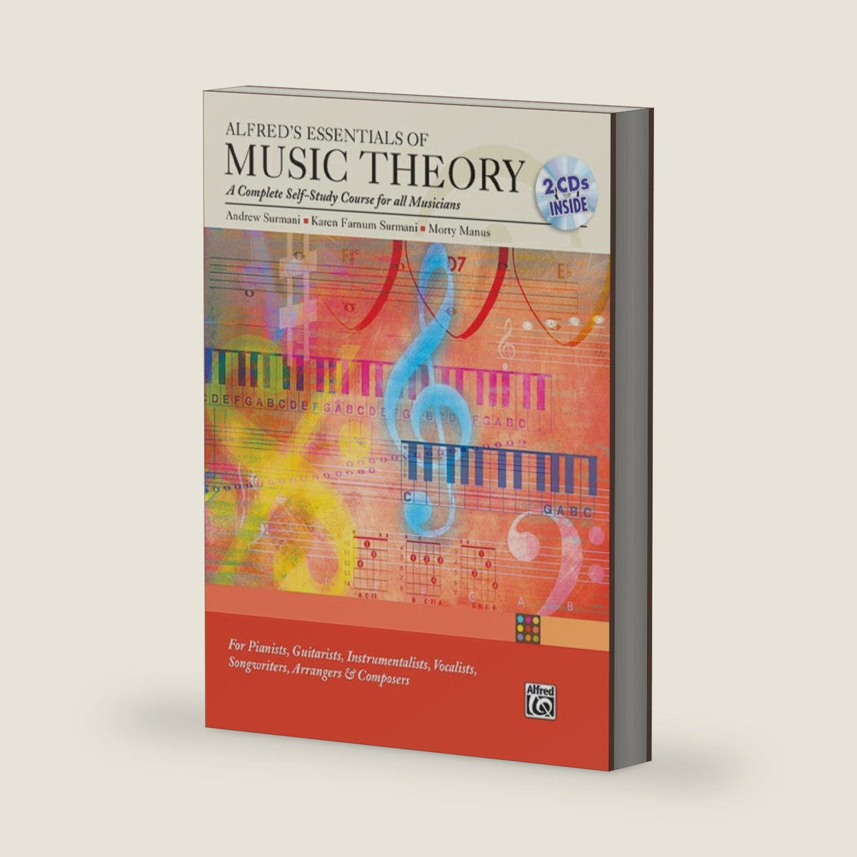 Alfred's Essentials of Music Theory: A Complete Self-Study Course for All Musicians (Book & 2 CDs) by Andrew Surmani