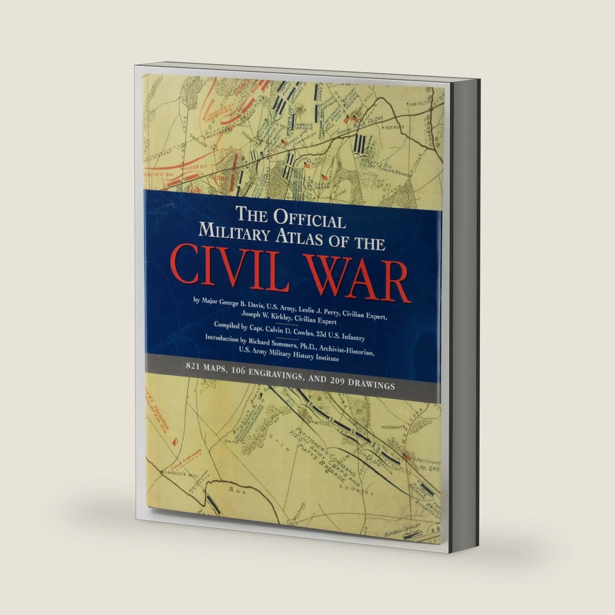 The Official Military Atlas of the Civil War by U.S. War Dept.
