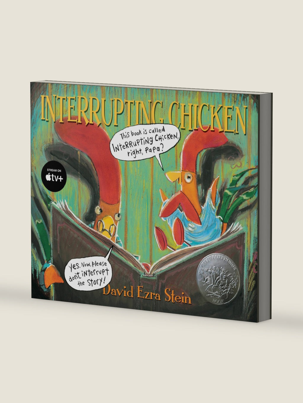 Interrupting Chicken: (Funny Read Aloud Children's Picture Book About Surprises, Fairy Tales, and Storytelling for Kids Ages 4-8) by David Ezra Stein