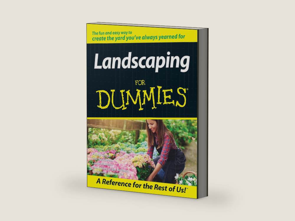 Landscaping for Dummies (For Dummies Series) by Robert J. Beckstrom | barcode:9780764551284 | source:9780764551284-right-three-quarter.jpg
