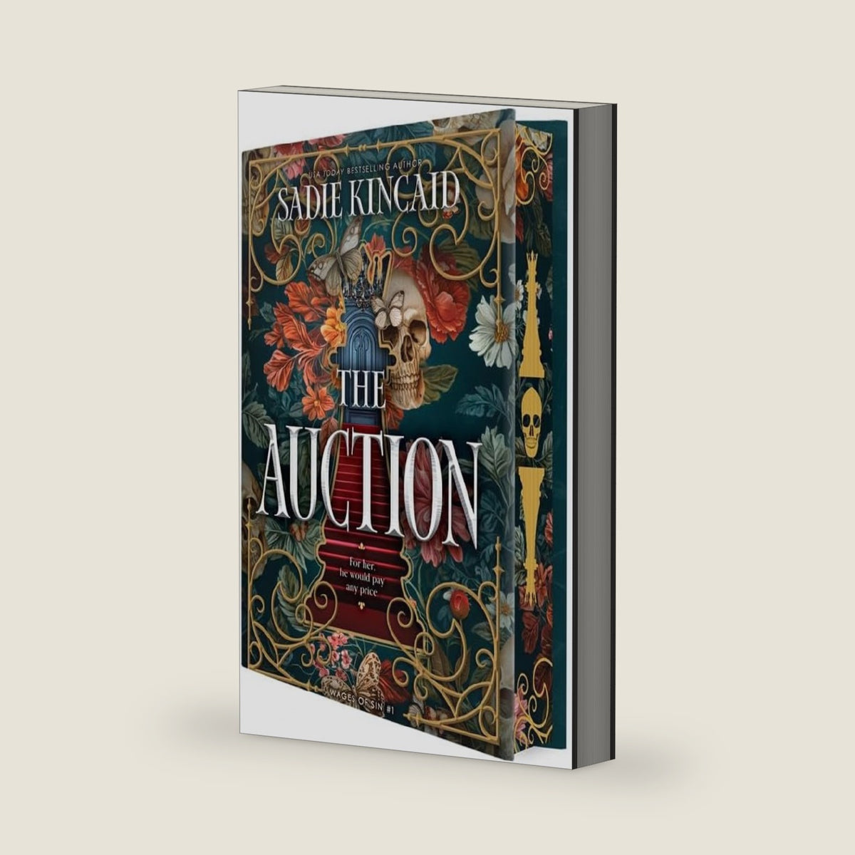 The Auction (Deluxe Limited Edition): A Spicy, Dark Romance Novel from a TikTok Sensation by Sadie Kincaid