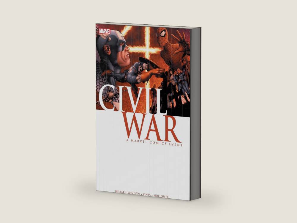 Civil War by Mark Millar | barcode:9780785121794 | source:9780785121794-right-three-quarter.jpg