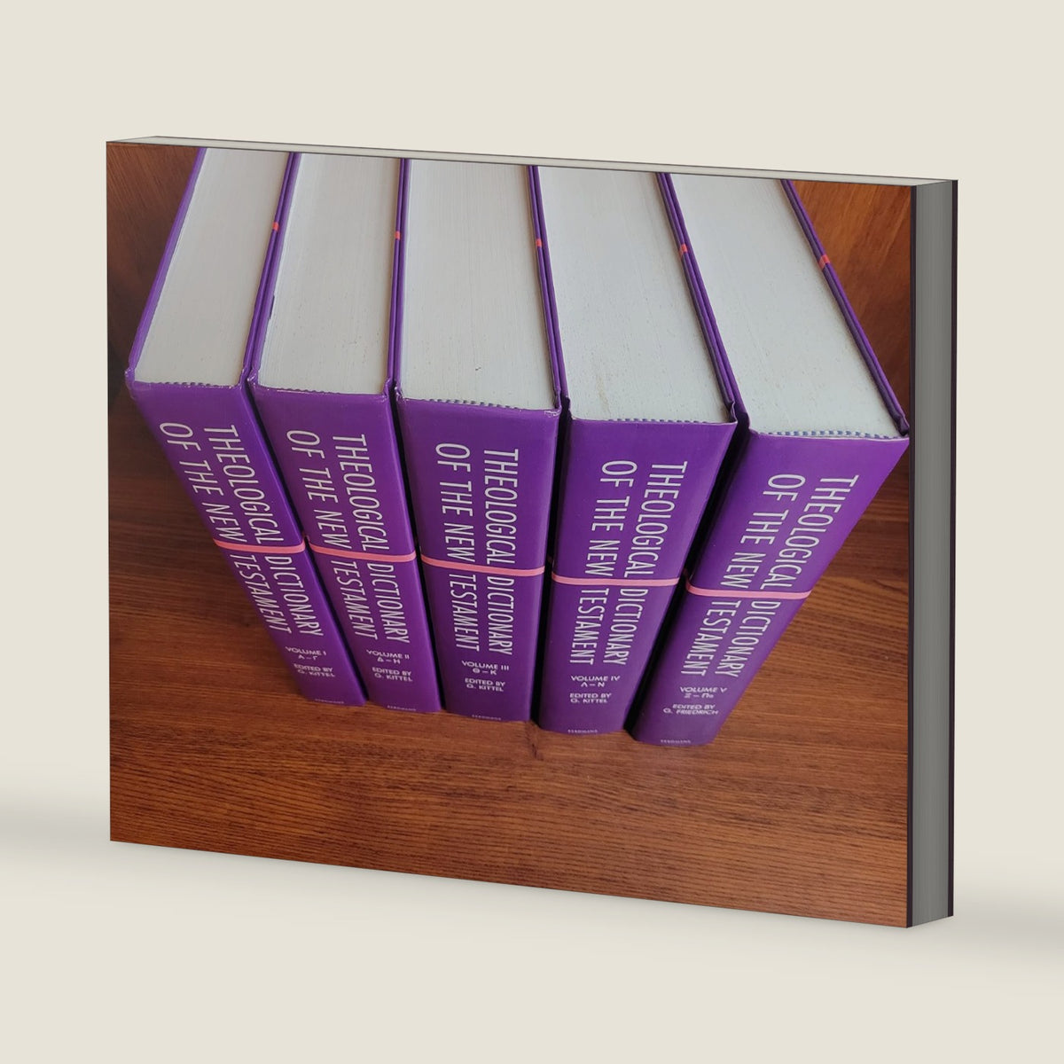 THEOLOGICAL DICTIONARY OF THE NEW TESTAMENT: VOLUMES I - X. 10 vols. Translated & edited by Geoffrey W. Bromiley. Index (Vol. X) compiled by Ronald Pitkin. by Gerhard & Gerhard Friedrich (editors). Kittel