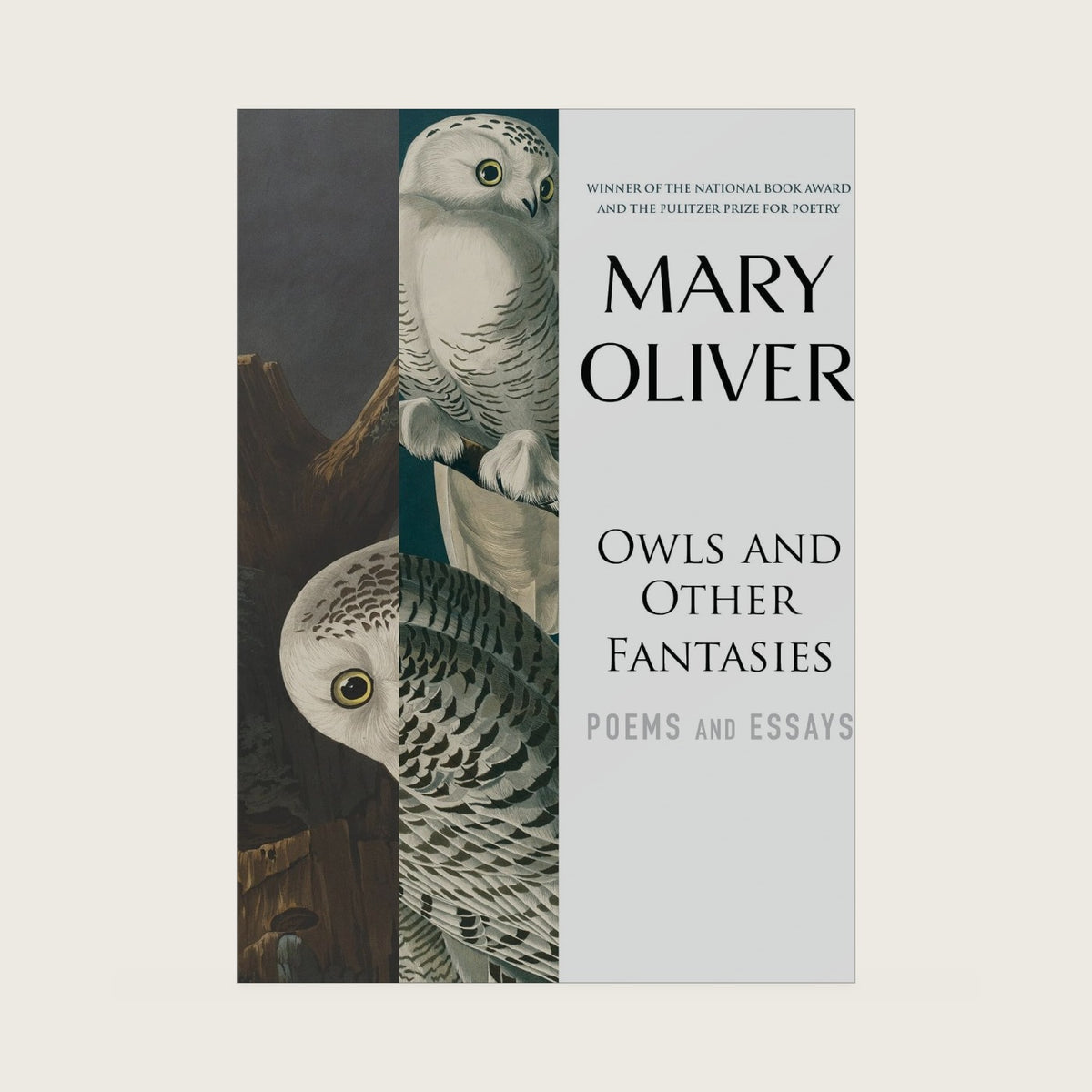 Owls and Other Fantasies: Poems and Essays by Mary Oliver