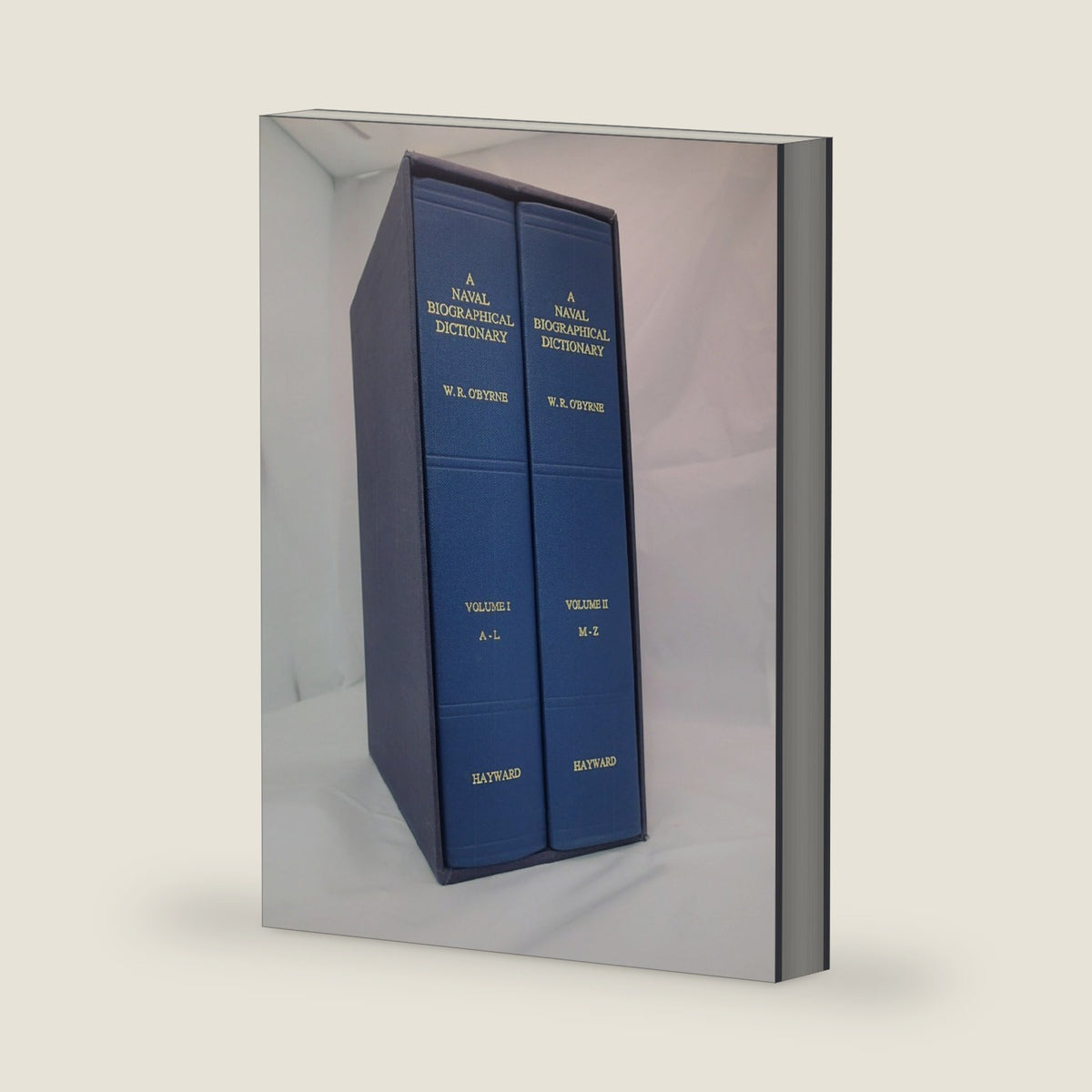 Naval Biographical Dictionary : The Life and Services of Every Living Officer of the Royal Navy Who Was Serving or Who Had Retired by 1845 by W.R. O'Byrne