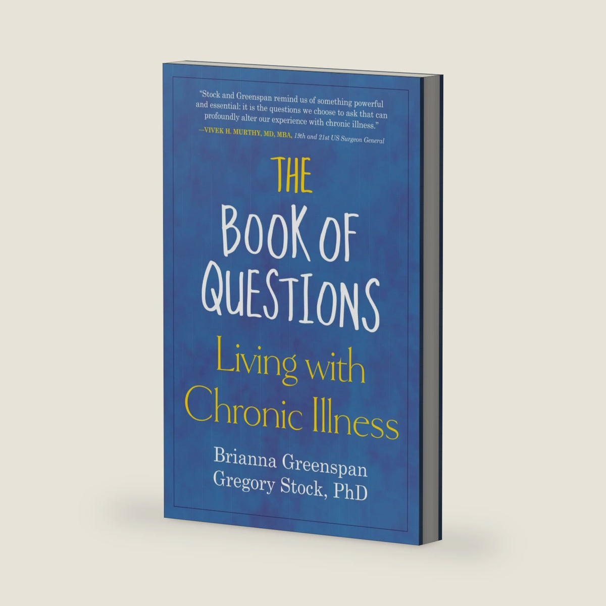 The Book of Questions: Living with Chronic Illness by Brianna Greenspan