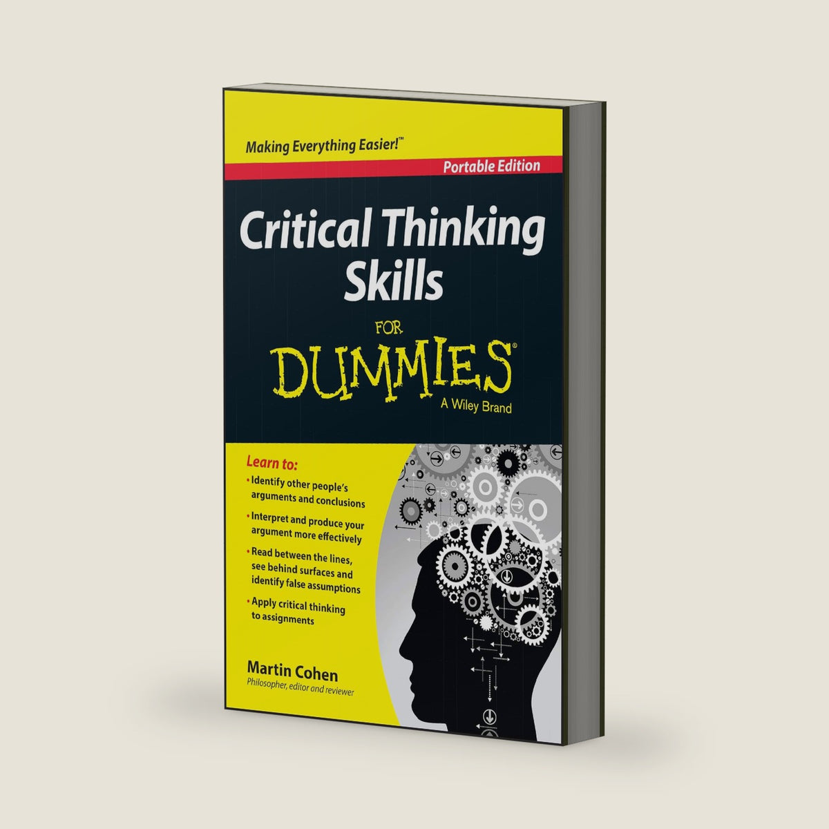 Critical Thinking Skills For Dummies by Martin Cohen