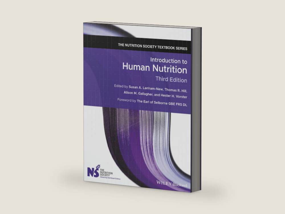 Introduction to Human Nutrition (The Nutrition Society Textbook) by Susan A. Lanham-New | barcode:9781119476979 | source:9781119476979-right-three-quarter.jpg
