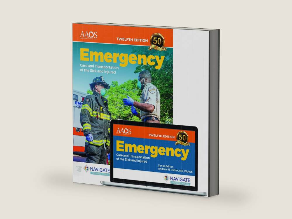 Emergency Care and Transportation of the Sick and Injured Essentials Package: . by American Academy of Orthopaedic Surgeons (AAOS) | barcode:9781284227222 | source:9781284227222-right-three-quarter.jpg