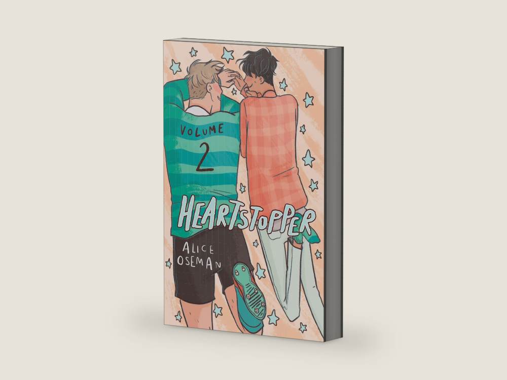 Heartstopper #2: A Graphic Novel (2) by Alice Oseman | barcode:9781338617474 | source:9781338617474-right-three-quarter.jpg