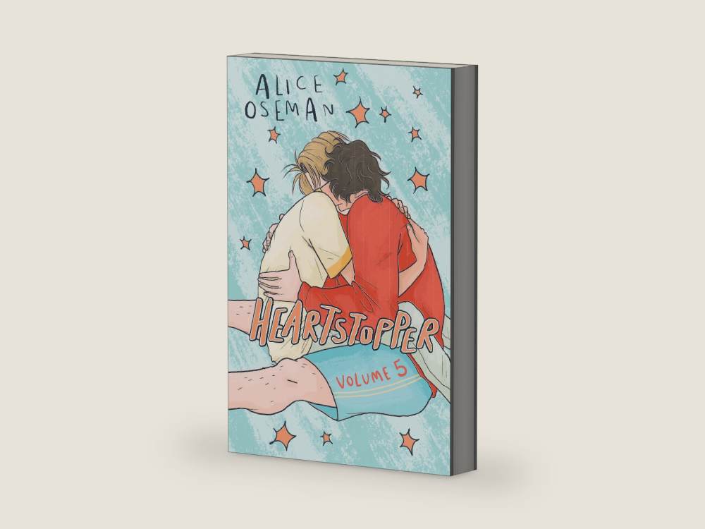 Heartstopper #5: A Graphic Novel (5) by Alice Oseman | barcode:9781338807486 | source:9781338807486-right-three-quarter.jpg