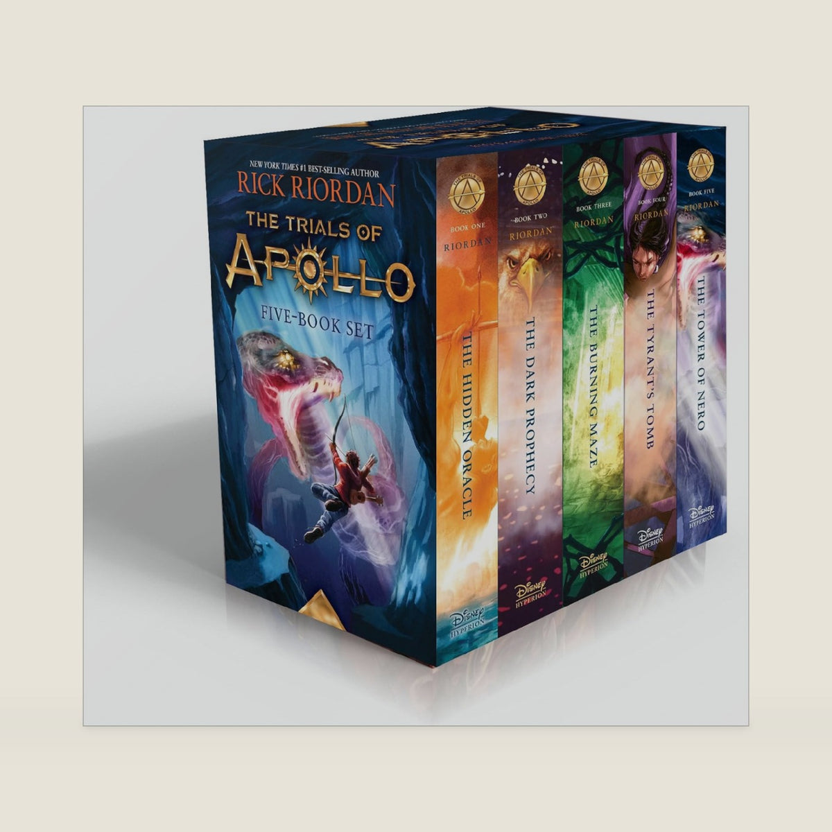 Trials of Apollo, The 5 Book Paperback Boxed Set by Rick Riordan