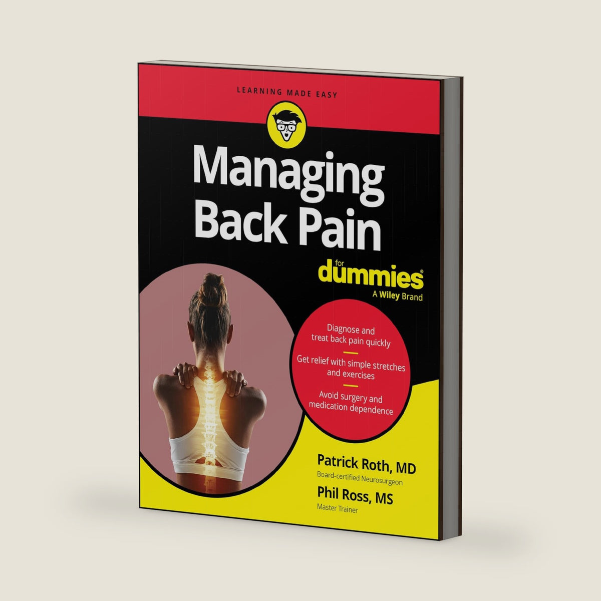 Managing Back Pain For Dummies (For Dummies (Health & Fitness)) by Pat Roth MD