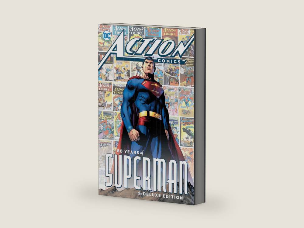 Action Comics: 80 Years of Superman Deluxe Edition by Various | barcode:9781401278878 | source:9781401278878-right-three-quarter.jpg