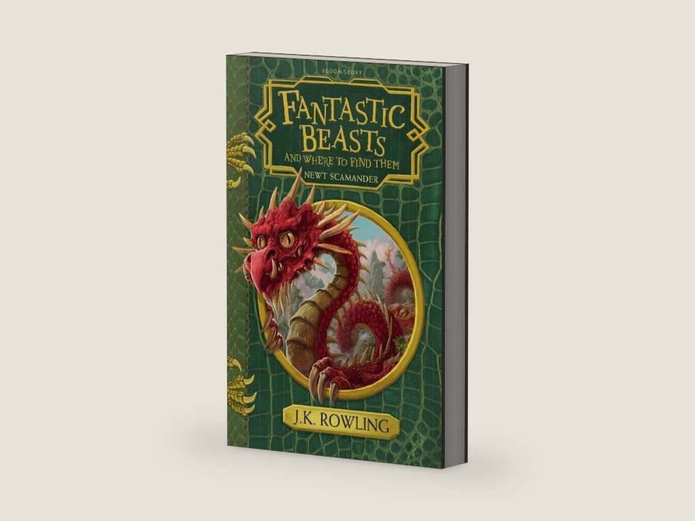 Fantastic beasts and where to find them: hogwarts library book by JK Rowling | barcode:9781408896945 | source:9781408896945.jpg