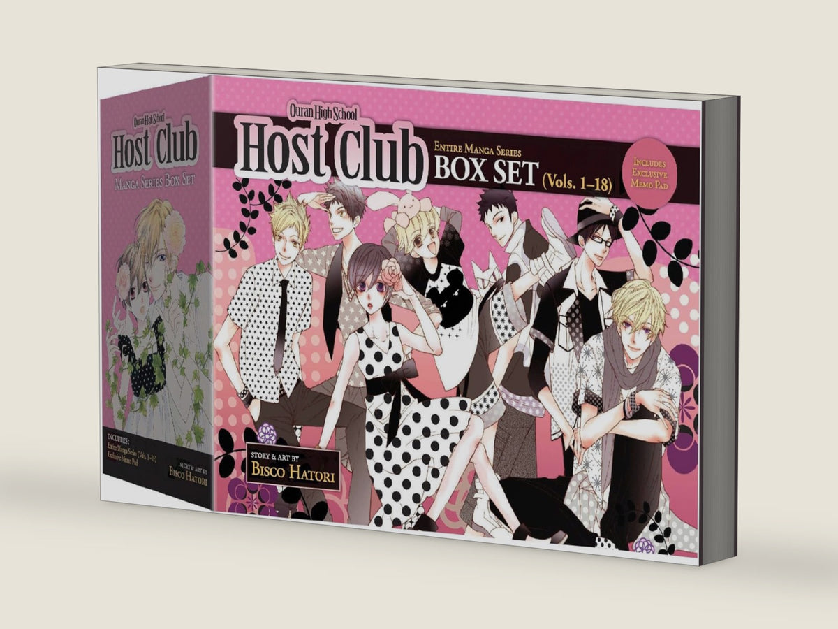 Ouran High School Host Club Box Set (Vol. 1-18) by Bisco Hatori