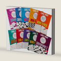 Large Print Merriam-Webster Puzzles 10 Booklet Set (Brain Games Large Print) by Publications International Ltd.
