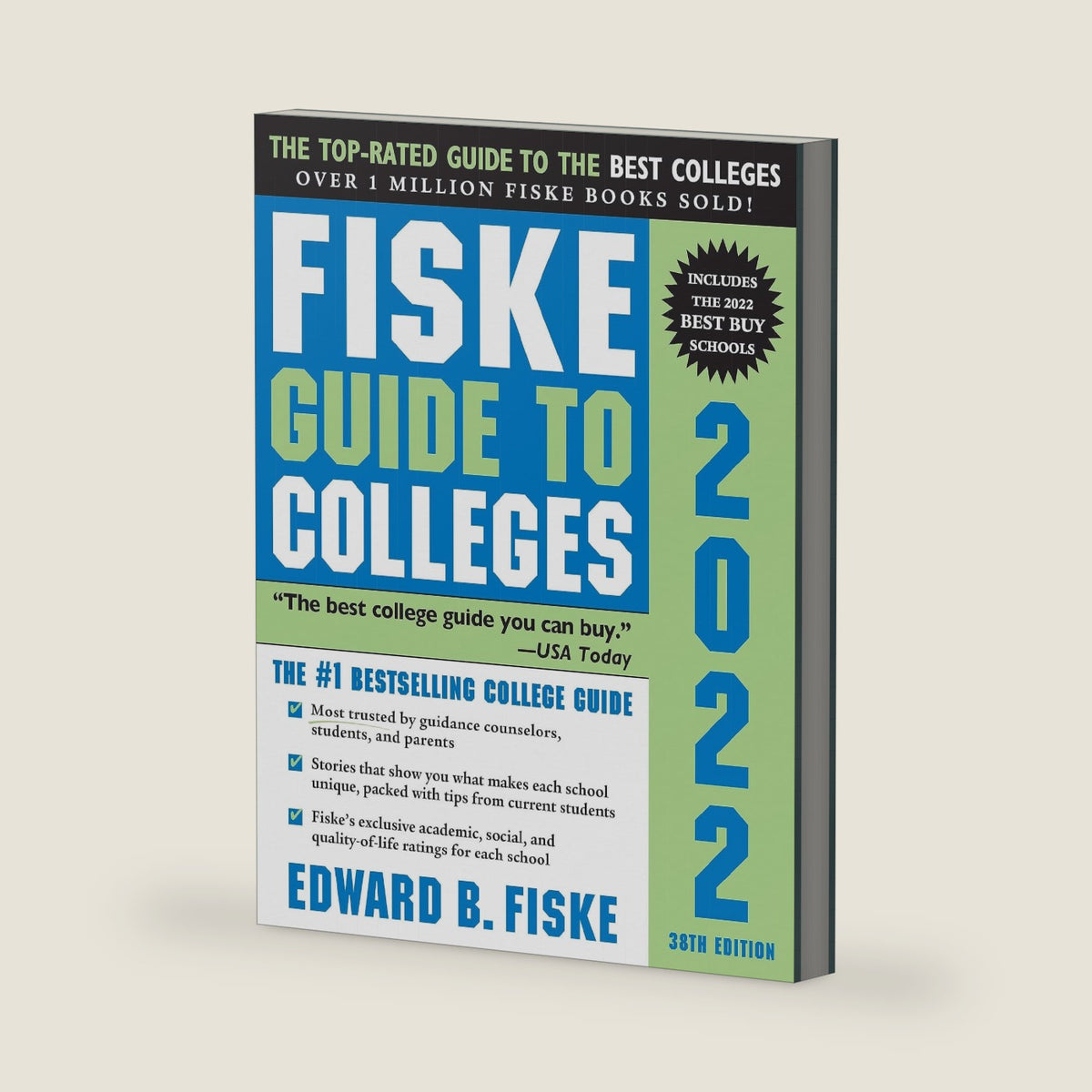 Fiske Guide to Colleges 2022: (The #1 Bestselling College Guide) by Edward B Fiske