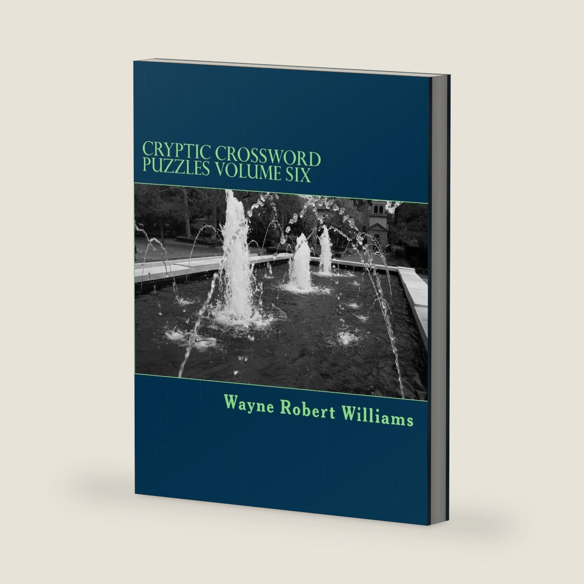 Cryptic Crossword Puzzles Volume Six by Wayne Robert Williams