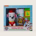 Nickelodeon Paw Patrol: Countdown to Christmas Holiday Gift Set Sound Book and Marshall Plush by Pi Kids