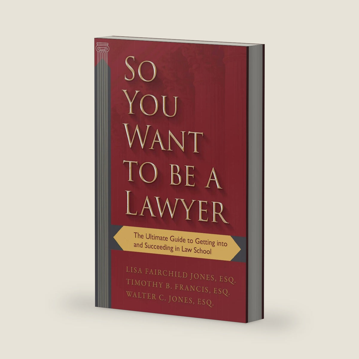 So You Want to be a Lawyer: The Ultimate Guide to Getting into and Succeeding in Law School by Lisa Fairchild Jones Esq.