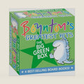 Boynton's Greatest Hits The Big Green Box (Boxed Set): Happy Hippo, Angry Duck; But Not the Armadillo; Dinosaur Dance!; Are You A Cow? by Sandra Boynton