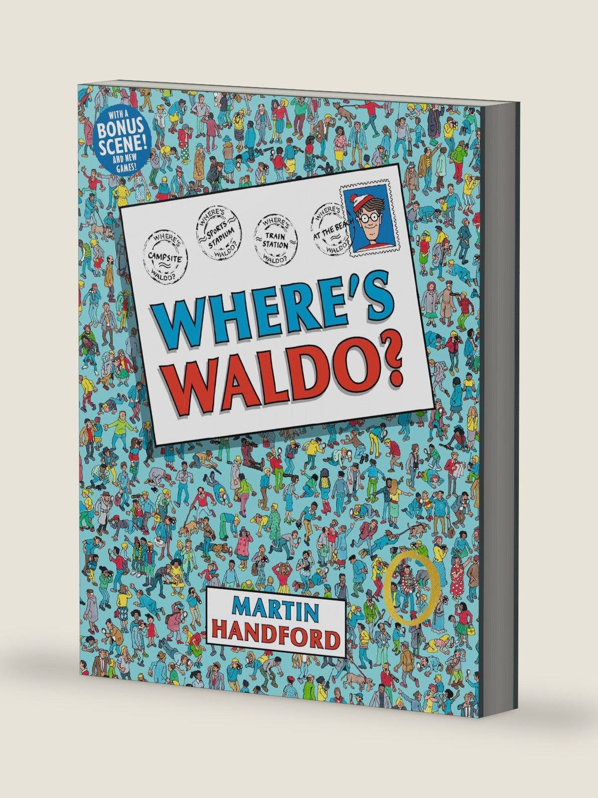 Where's Waldo?: (A Hidden Object Activity Book with Search & Find Puzzle Games - a Perfect Gift & Travel Companion for All Ages) by Martin Handford