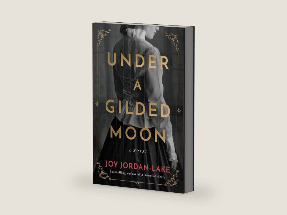 Under a Gilded Moon: A Novel by Joy Jordan-Lake | barcode:9781542090032 | source:9781542090032-right-three-quarter.jpg