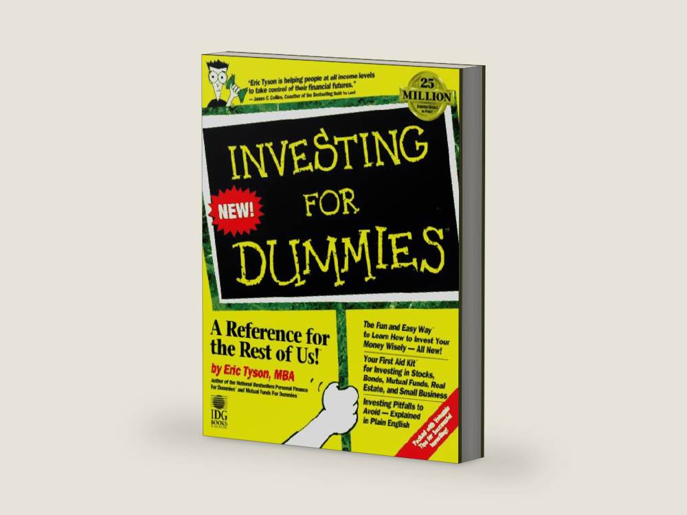 Investing for Dummies by Eric Tyson | barcode:9781568843933 | source:9781568843933-right-three-quarter.jpg