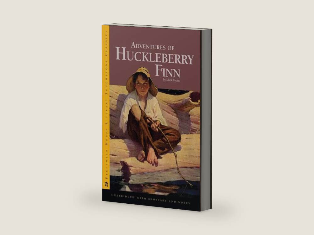 Adventures of Huckleberry Finn by Mark Twain | barcode:9781580495837 | source:9781580495837-right-three-quarter.jpg